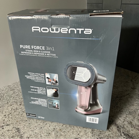 Rowenta PURE FORCE 3-IN-1 STEAMER & IRON - Picture 1 of 10